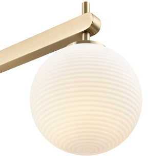 Coretta 48" Wide 5-Light Island - Modern Gold