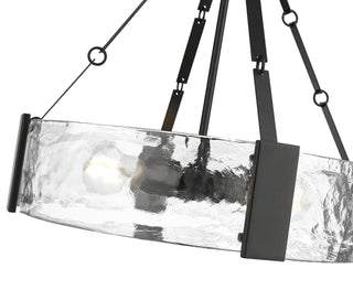 Rezi 20.25" Wide 3-Light Pendant - Matte Black