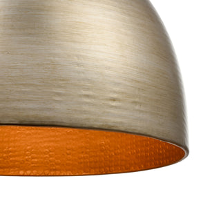 Arrco 3-Light Pendant Light Antique Silver Leaf
