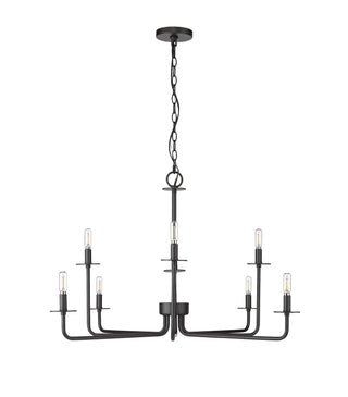 Marceline 8-Light Chandelier Ceiling Light Matte Black