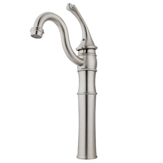 Georgian Vessel Faucet in Brushed Nickel