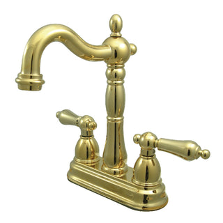 Heritage Bar Prep Faucet in Polished Brass