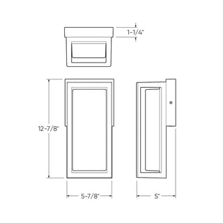 Dals Connect PRO Smart cage sconce, with smart button