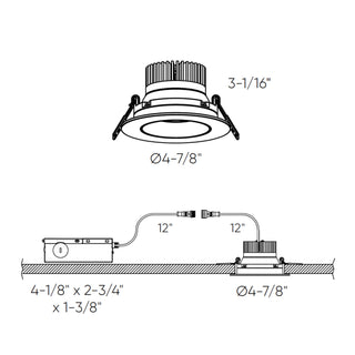 4" Gimbal Recessed 5CCT