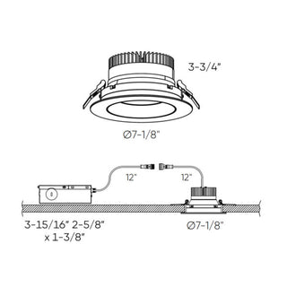 6" Gimbal Recessed Dim to Warm