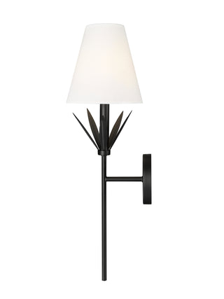 Primrose 24" High 1-Light Wall Sconce - Matte Black