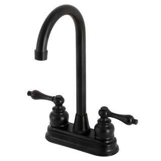 Victorian Bar Prep Faucet in Matte Black