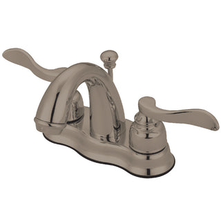 NuWave French 4 Inch Centerset Bathroom Faucet in Brushed Nickel