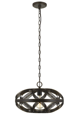 60W Alma Metal Mesh Pendant Fixture (Edison Bulb Included)