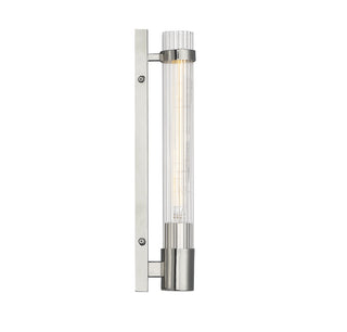 Willmar 1-Light Wall Sconce in Polished Nickel