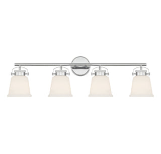 Kaden 4-Light Bathroom Vanity Light in Polished Chrome