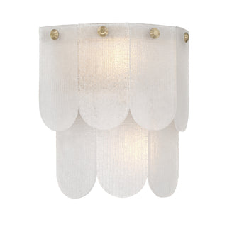 Ashton 2-Light Wall Sconce in Noble Brass