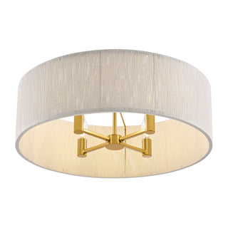 Maynard 4-Light Ceiling Light in Warm Brass