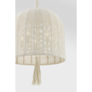 Lunara 5-Light Pendant in Cotton by Breegan Jane