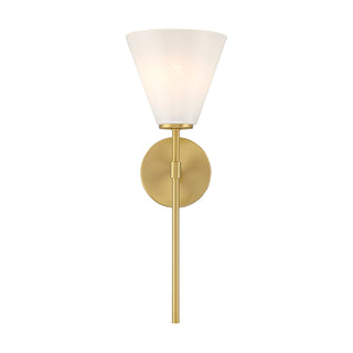 Blair 1-Light Wall Sconce in Warm Brass