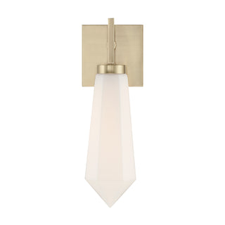 Leland 1-Light Wall Sconce in Noble Brass by Dann Foley