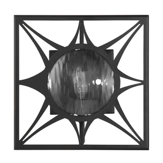 Balfour 1-Light Wall Sconce in Matte Black