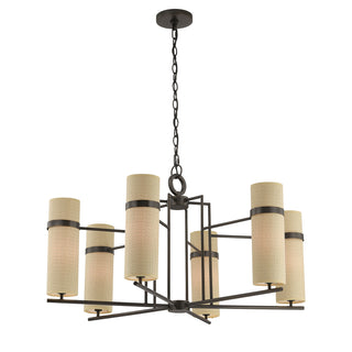 Weston 6-Light Chandelier in Mediterranean Bronze by Dann Foley
