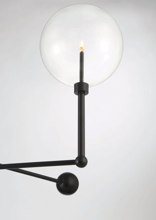 3-Light Chandelier in English Bronze