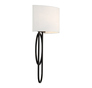 Tempe 2-Light Wall Sconce in Matte Black