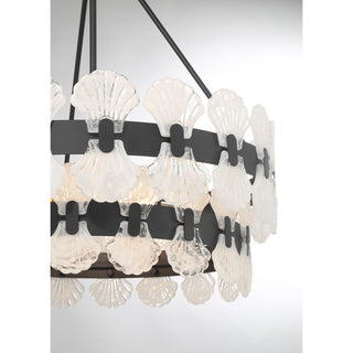 Bancroft 5-Light Chandelier in Matte Black