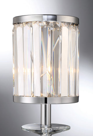 Ashbourne 1-Light Wall Sconce in Polished Chrome