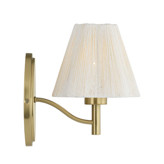 Rosa 1-Light Wall Sconce in Noble Brass by Breegan Jane