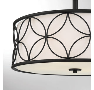 Reid 4-Light Ceiling Light in Matte Black