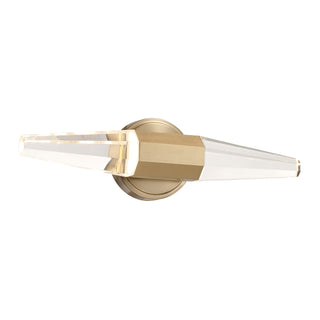 Beaumont LED Bathroom Vanity Light in Noble Brass