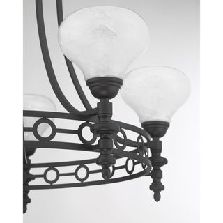 Allston 5-Light Chandelier in Matte Black