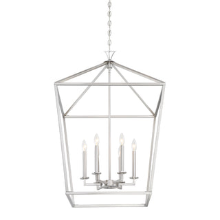 Townsend 6-Light Pendant in Satin Nickel