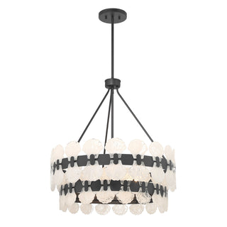 Bancroft 5-Light Chandelier in Matte Black