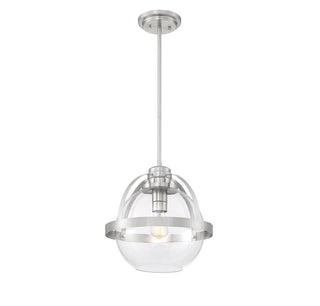 Pendleton 1-Light Pendant in Satin Nickel