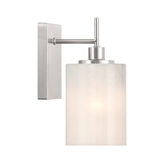 1-Light Wall Sconce in Brushed Nickel