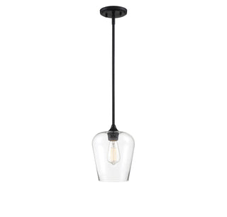 Octave 1-Light Pendant in Black
