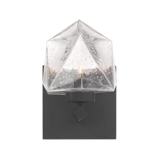 Castello 1-Light Wall Sconce in Matte Black