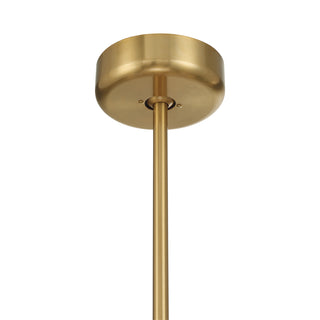 Castra LED Fan D'Lier in Warm Brass