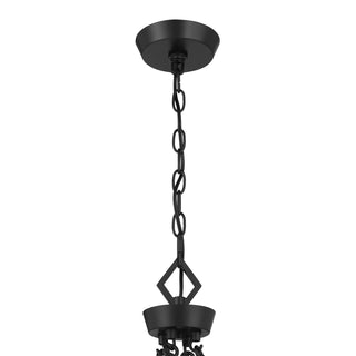 Rivage 4-Light Pendant in Matte Black