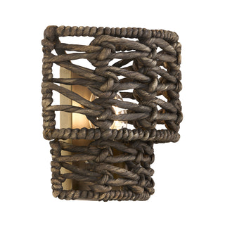 Silencio 2-Light Wall Wall Sconce in Riviera Brass by Breegan Jane
