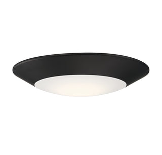 LED 5CCT Disc Light in Matte Black