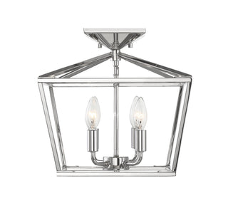 Townsend 4-Light Ceiling Light in Polished Nickel