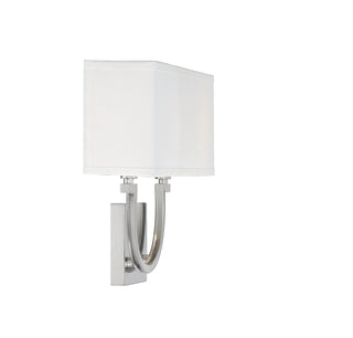 Rhodes 2-Light Wall Sconce in Satin Nickel