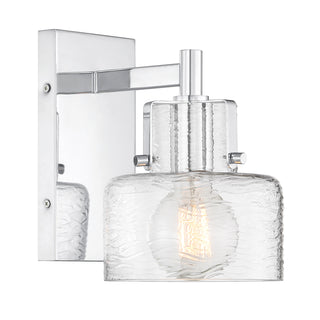 Dover 1-Light Wall Sconce in Chrome