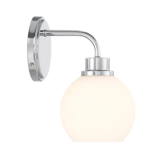 1-Light Wall Sconce in Chrome