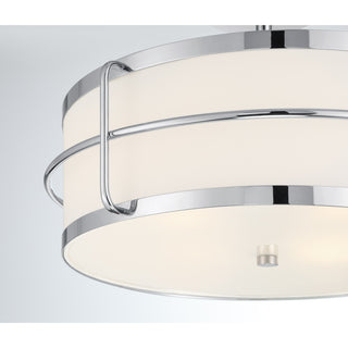 Chauncey 4-Light Ceiling Light in Chrome