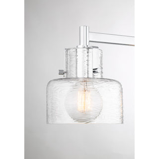 Dover 3-Light Bathroom Vanity Light in Chrome