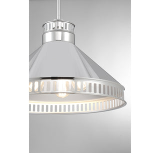Seagram 3-Light Pendant in Polished Nickel