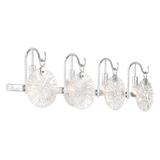 Addison 4-Light Bathroom Vanity Light in Polished Chrome