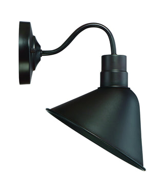 1-Light Outdoor Wall Lantern in Oil Rubbed Bronze