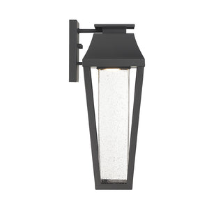 Brookline LED Outdoor Dark Sky Wall Lantern in Matte Black